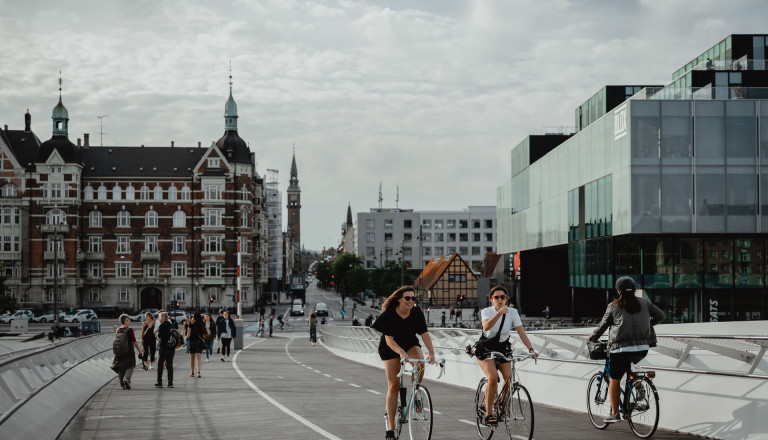 Fahrrad fahren in Kopenhagen