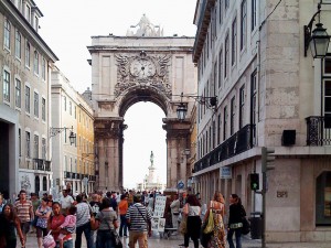 Arco da Rua Augusta in Lissabon