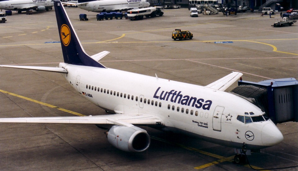 Flugzeug Lufthansa