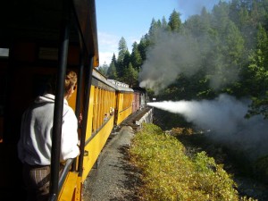 Mit dem Dampfzug durch die USA