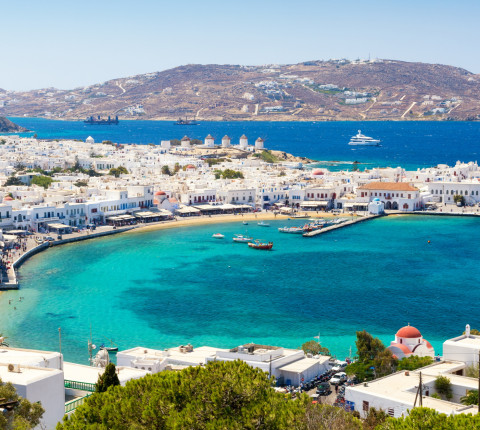 7 Tage in Megali Ammos (Insel Mykonos) Mykonos Beach