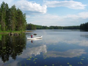 Die Natur in Schweden ist ideal für Backpacking