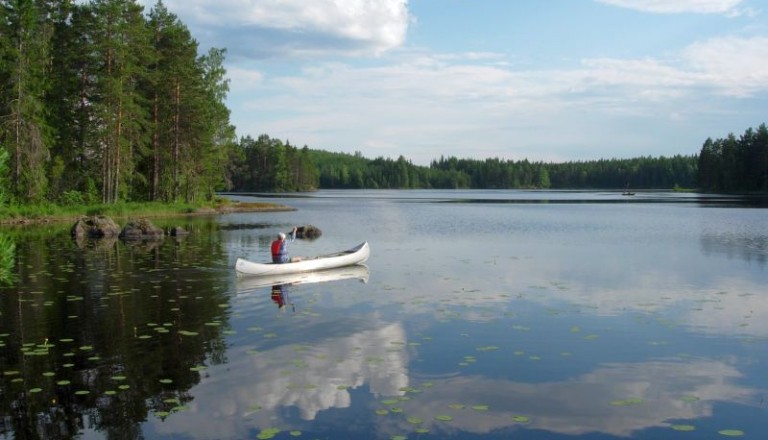 Die Natur in Schweden ist ideal für Backpacking