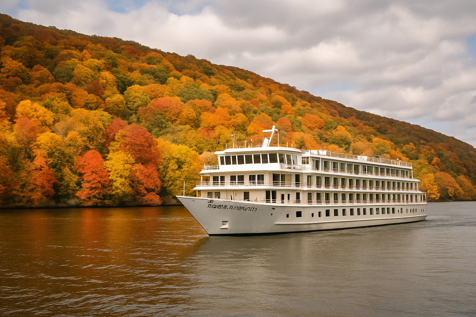 American Ranger auf dem Hudson River: Neues Kreuzfahrtschiff tauft sich mitten im Herbstlaub – was das für deine Flusskreuzfahrt New York bedeutet