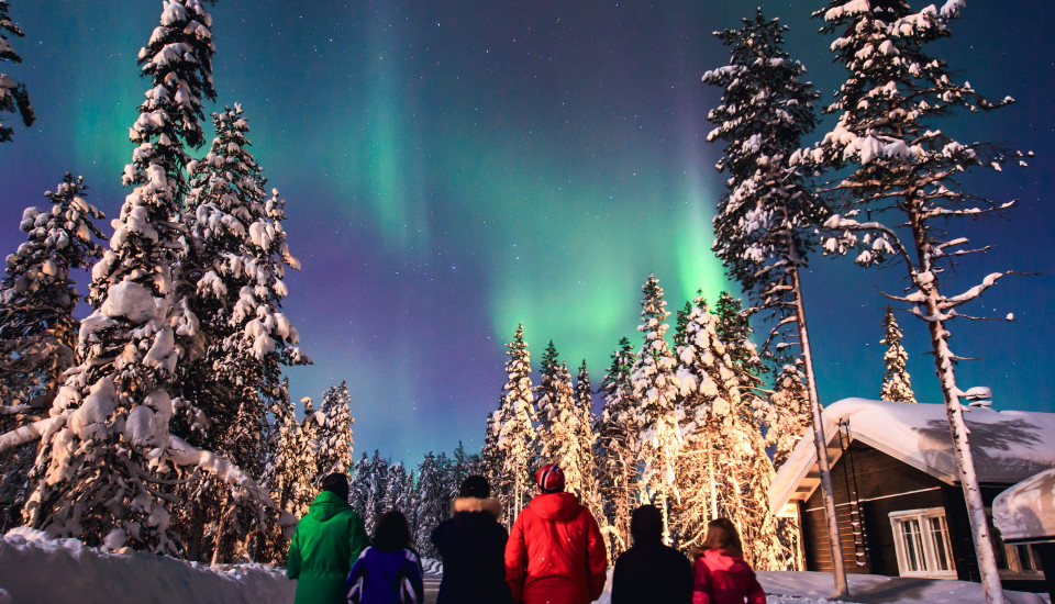 Polarlichter Lappland