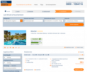 Screenshot Indonesien Deal 5* Melia Bali