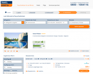 Screenshot Bulgarien Deal Hotel Ivana Palace