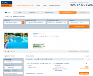 Screenshot Goldstrand Deal Hotel Excelsior