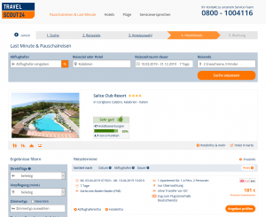 Screenshot Italien Deal Salice Club Resort