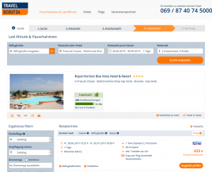 Screenshot Kap Verde Deal 4* Royal Horizon Boa Vista Hotel & Resort