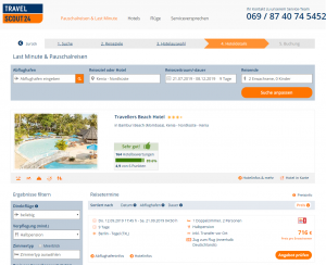 Screenshot Kenia Deal Travellers Beach Hotel