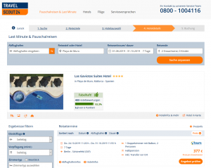 Screenshot Mallorca Deal Las Gaviotas Suites Hotel