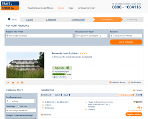 Screenshot Ostsee Deal Romantik Hotel Fuchsbau