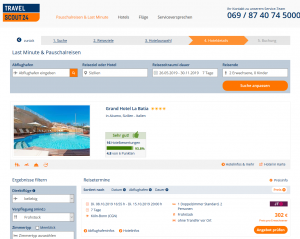 Screenshot Sizilien Deal Grand Hotel La Batia