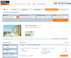 Screenshot Türkei Deal 5* Goldcity Hotel Komplex