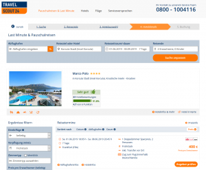 Screenshot Deal Kroatien Hotel Marco Polo