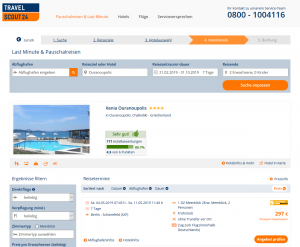 screenshot Xenia Hotel Deal