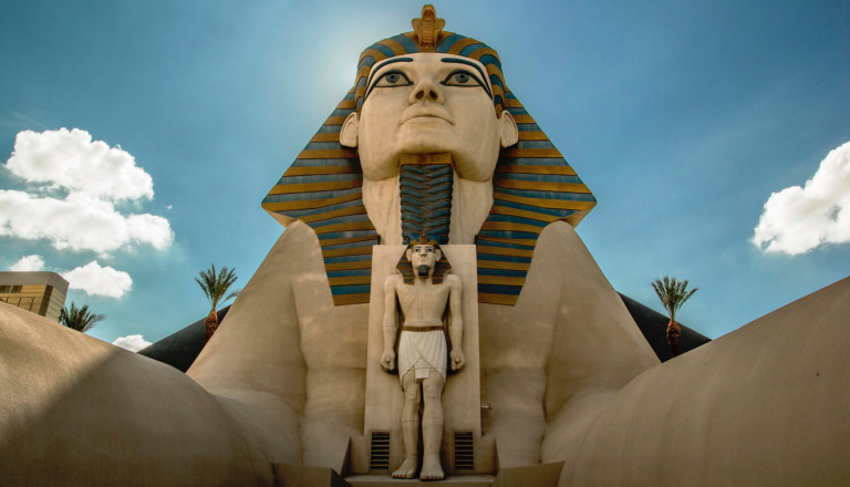 Die Sphinx vor dem Luxor Hote & Casino