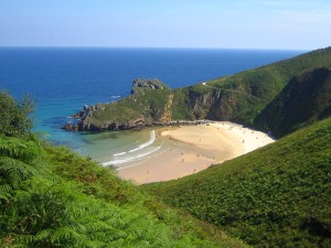 Strand in Asturien