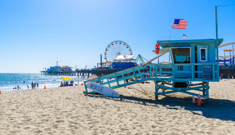 Strand Kalifornien USA