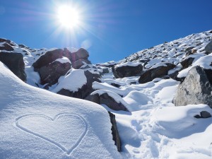 Schnee Berg