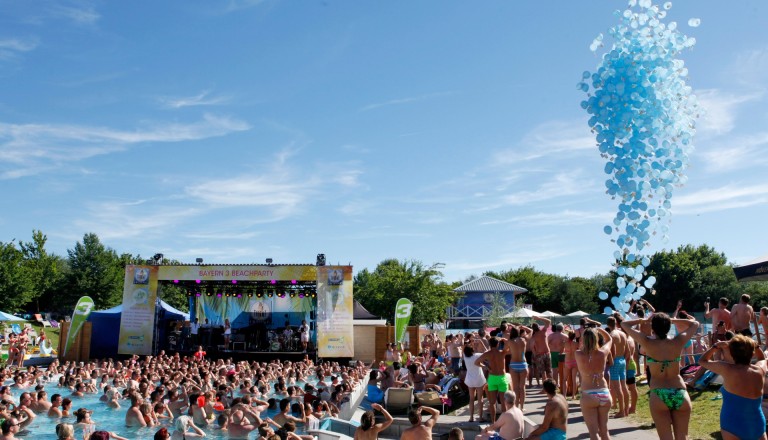 Bayern 3 Beachparty in der Therme Erding