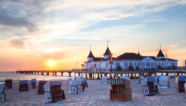 Seebrücke Ahlbeck auf Usedom